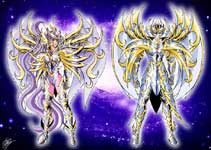 SAINT SEIYA FRIENDS - ERINNI & PERSEFONE DIVINI