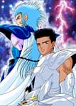 SAINT SEIYA FRIENDS - LUXOR E YAFER