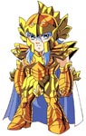 SAINT SEIYA - LE FAN ART DI MEHDI B. - SACRI GUERRIERI D'ORO - APHRODITE DI PISCES SUPER DEFORMED