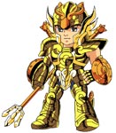 SAINT SEIYA - LE FAN ART DI MEHDI B. - SACRI GUERRIERI D'ORO - DOHKO DI LIBRA SUPER DEFORMED