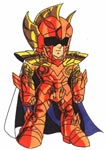 SAINT SEIYA - LE FAN ART DI MEHDI B. - GENERALI DEI MARI - KANON DI SEA DRAGON SUPER DEFORMED