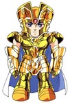 SAINT SEIYA - LE FAN ART DI MEHDI B. - SACRI GUERRIERI D'ORO - SAGA DI GEMINI SUPER DEFORMED