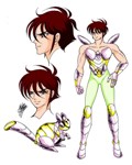 SAINT SEIYA - LE FAN ART DI MARCO ALBIERO - GUERRIERI DI EFESTO - CHOP DELLO SCOIATTOLO