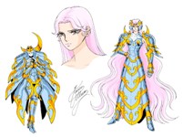 SAINT SEIYA - LE FAN ART DI MARCO ALBIERO - GUERRIERI DI ERMES - EOS, DEA DELL'AURORA