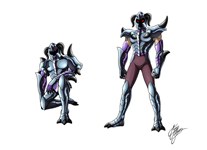 SAINT SEIYA - LE FAN ART DI MARCO ALBIERO - SPECTER - FARFARELLO