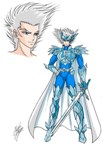 SAINT SEIYA - LE FAN ART DI MARCO ALBIERO - GUERRIERI DIVINI - ODIN