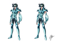 SAINT SEIYA - LE FAN ART DI MARCO ALBIERO - SAINT SEIYA OMEGA - RYUHÔ DI DRAGON