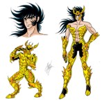 SAINT SEIYA - LE FAN ART DI MARCO ALBIERO - BACCANTI DI DIONISO - PAN, DIO DELLE FORESTE