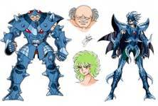 SAINT SEIYA - LE FAN ART DI MARCO ALBIERO - SPECTER - ROCK DI GOLEM E SHILFIELD DI BASILISK