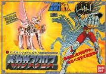 MODELLINI - SACRI GUERRIERI DI BRONZO 5" - SECONDA ARMATURA - SEIYA DI PEGASUS - VERSIONE BANDAI 1987