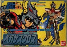 MODELLINI - SACRI GUERRIERI DI BRONZO 5" - SEIYA DI PEGASUS - VERSIONE BANDAI 1987