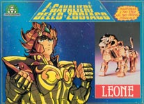 MODELLINI - SACRI GUERRIERI D'ORO 5" - AIOLIA DI LEO - VERSIONE GIOCHI PREZIOSI 1987