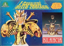 MODELLINI - SACRI GUERRIERI D'ORO 5" - DOHKO DI LIBRA - VERSIONE GIOCHI PREZIOSI 1987