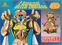 MODELLINI - SACRI GUERRIERI D'ORO 5" - SAGA DI GEMINI - VERSIONE GIOCHI PREZIOSI 1987