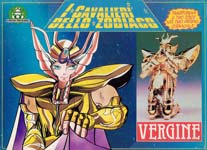 MODELLINI - SACRI GUERRIERI D'ORO 5" - SHAKA DI VIRGO - VERSIONE GIOCHI PREZIOSI 1987