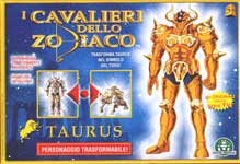 MODELLINI - SACRI GUERRIERI D'ORO 5" - ALDEBARAN DI TAURUS - VERSIONE GIOCHI PREZIOSI 2000