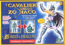 MODELLINI - SACRI GUERRIERI DI BRONZO 5" - SHIRYU DI DRAGON - VERSIONE GIOCHI PREZIOSI 2000