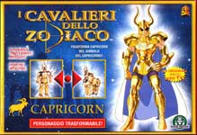 MODELLINI - SACRI GUERRIERI D'ORO 5" - SHURA DI CAPRICORNUS - VERSIONE GIOCHI PREZIOSI 2000