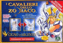 MODELLINI - SACRI GUERRIERI DI BRONZO 5" - HYOGA DI CYGNUS (SECONDA ARMATURA)  - VERSIONE GIOCHI PREZIOSI 2000