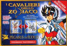 MODELLINI - SACRI GUERRIERI DI BRONZO 5" - SEIYA DI PEGASUS (SECONDA ARMATURA)  - VERSIONE GIOCHI PREZIOSI 2000